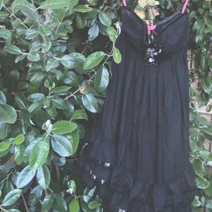 Betsy Johnson SILK baby doll dress